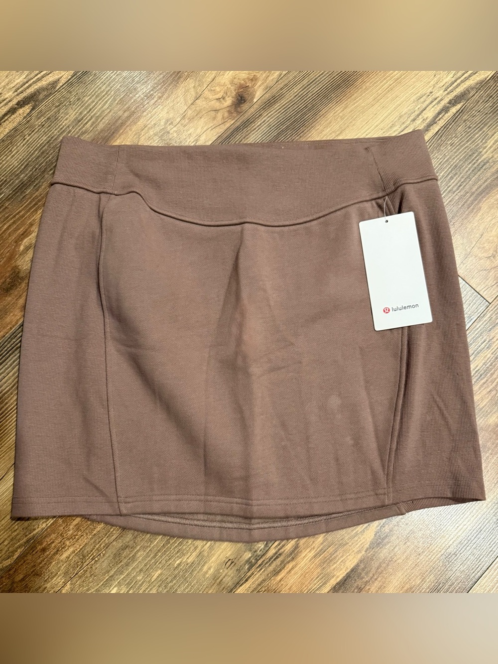 Lululemon Scuba HR Mini Skirt Taupetastic - Picture 6 of 10